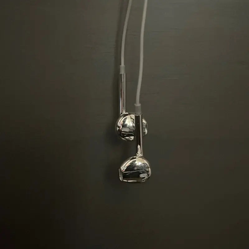 Silver Wired Earbuds - Type C & Lightning