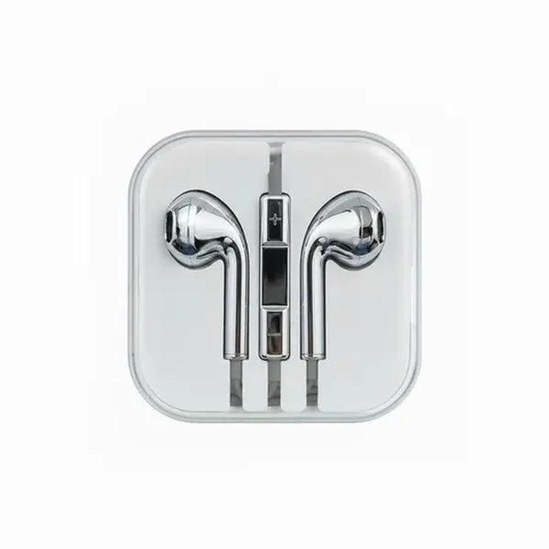 Silver Wired Earbuds - Type C & Lightning