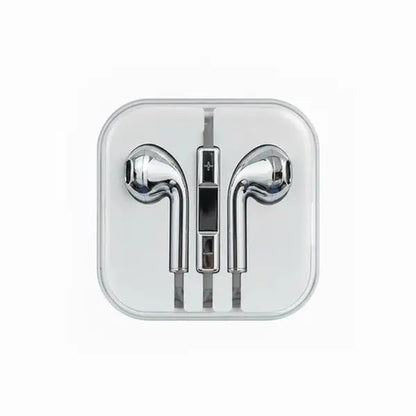 Silver Wired Earbuds - Type C & Lightning