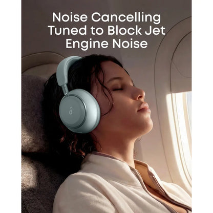 Soundcore Space 2 by Anker, Active Noise Cancelling Headphones, Comfortable Fit, 50H Playtime, LDAC Hires Wireless Audio, Dual Connection, Clear Calls, Bluetooth 6.1, Nap Mode, Wearing Detection #Dealsforyoudays, #Summerwins