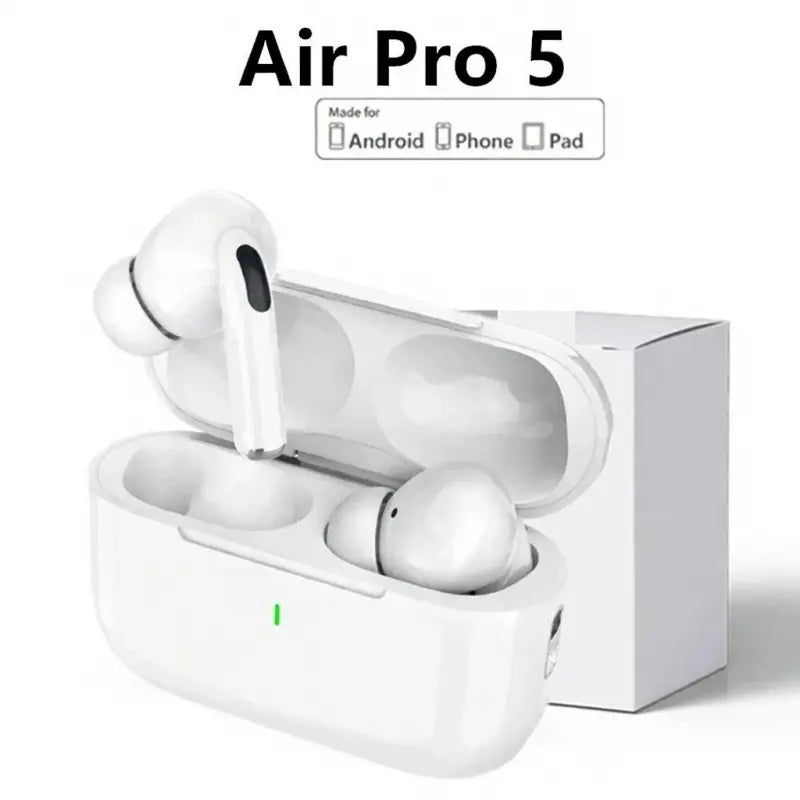 TWS Wireless Earbuds Bluetooth 5.3 ANC Noise Cancelling Hifi Stereo Low Latency Earphones for Iphone & Android