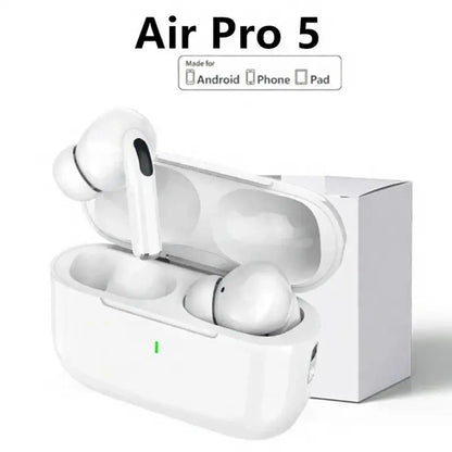 TWS Wireless Earbuds Bluetooth 5.3 ANC Noise Cancelling Hifi Stereo Low Latency Earphones for Iphone & Android