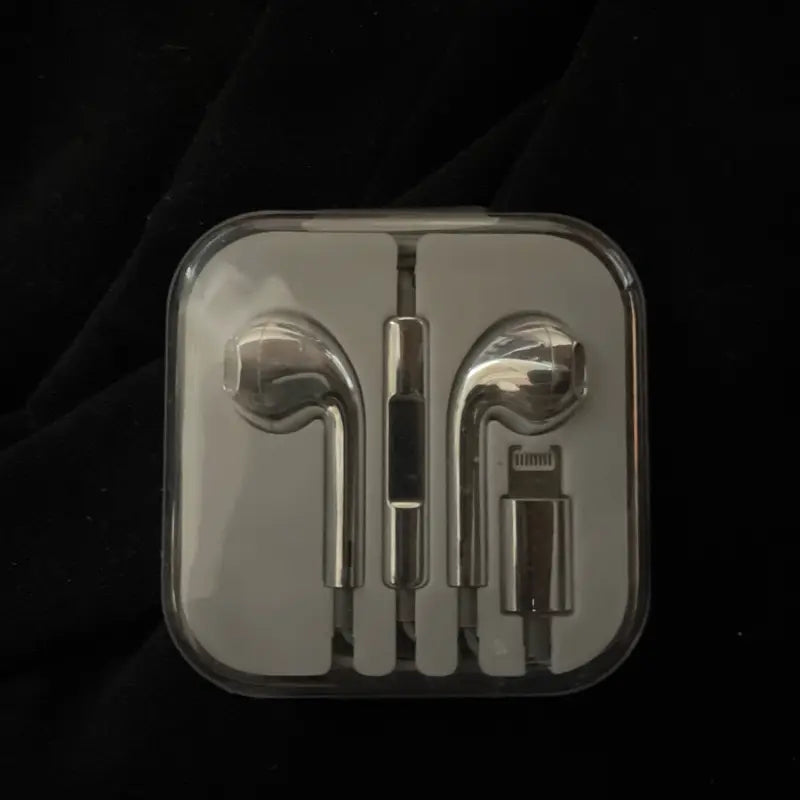 Silver Wired Earbuds - Type C & Lightning