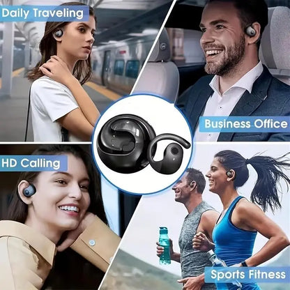 Open-Ear Sports Earbuds 5.4 | Wireless, IPX5 Waterproof, Earhook Design, 48H Battery, Mic for Running, Workout & Driving