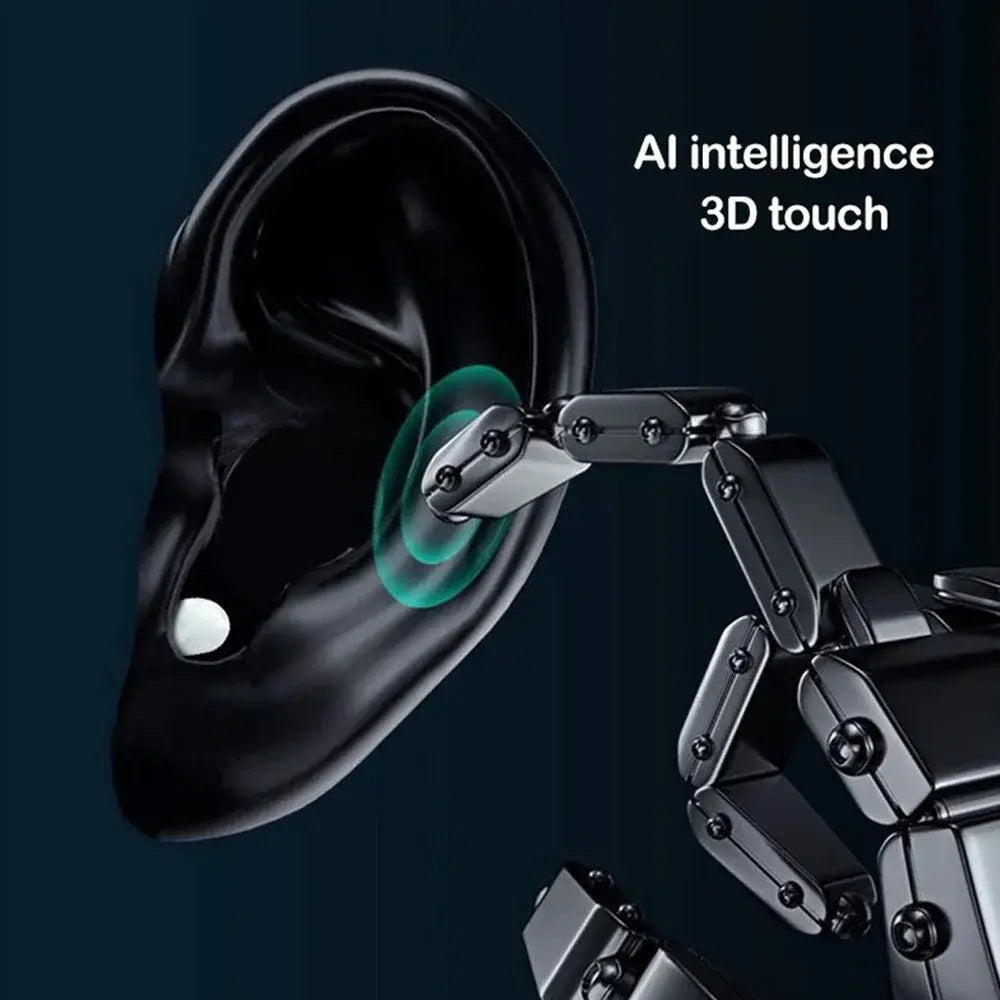2026 Invisible Earphones Mini Headphones V5.2 Bluetooth TWS In-Ear Earbuds Noise Reduction Wireless Sleep In-Ear Earbuds with Micr