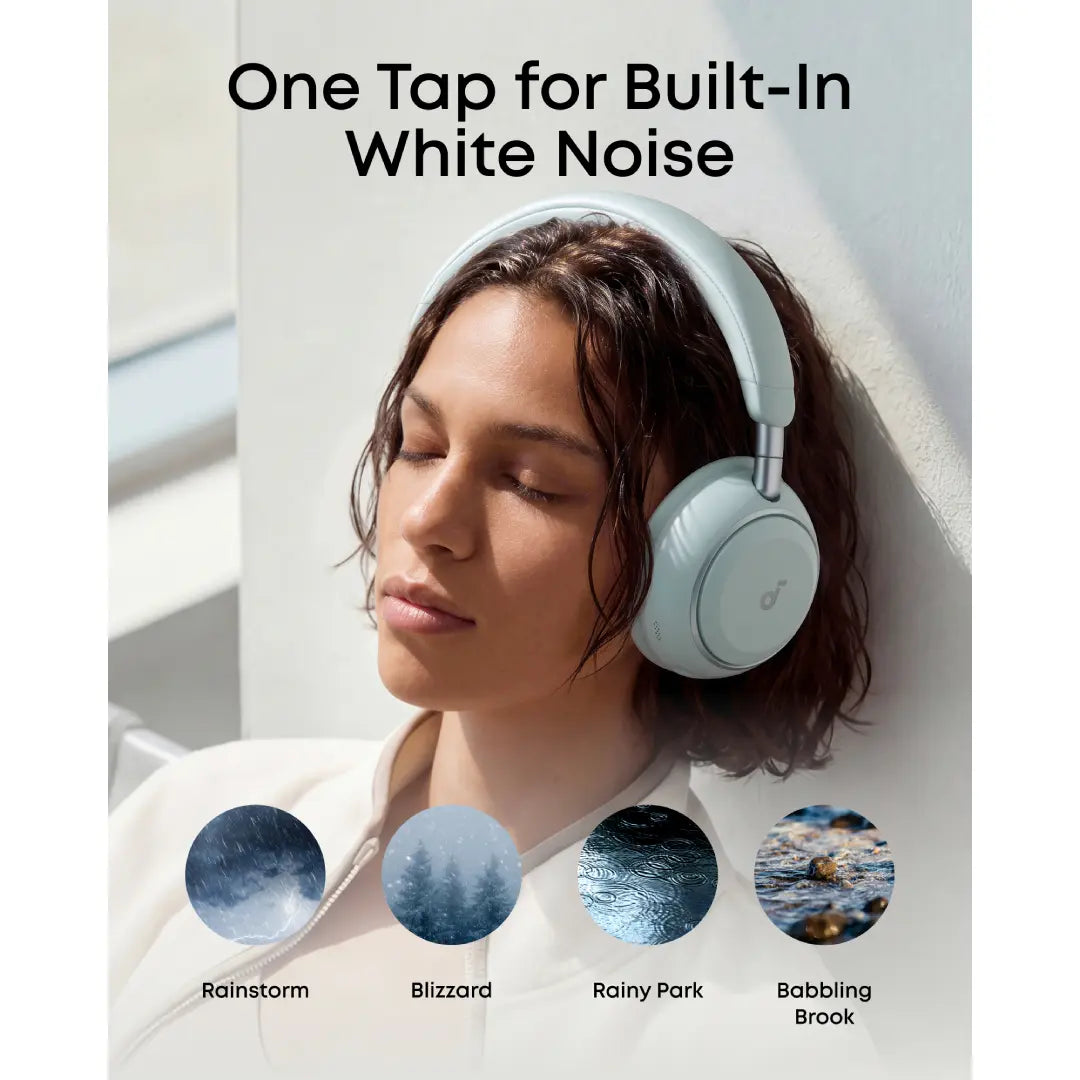 Soundcore Space 2 by Anker, Active Noise Cancelling Headphones, Comfortable Fit, 50H Playtime, LDAC Hires Wireless Audio, Dual Connection, Clear Calls, Bluetooth 6.1, Nap Mode, Wearing Detection #Dealsforyoudays, #Summerwins